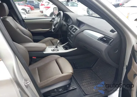 2013 BMW X3 xDrive28I z USA, uszkodzony, nr VIN 5UXWX9C59D0A32549